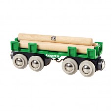 Вагон с бревнами BRIO (33696)